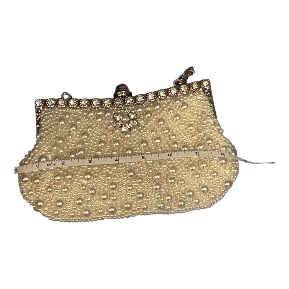 NWT Crystal and Pearl Clutch, Handbag, Shoulder Bag - Picture 7 of 8